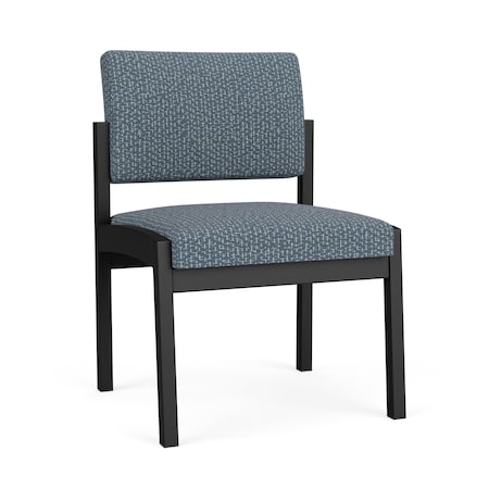 Lesro Lenox Armless Guest Chair, 22.5 in W 24.5 in L 32 in H LS1102